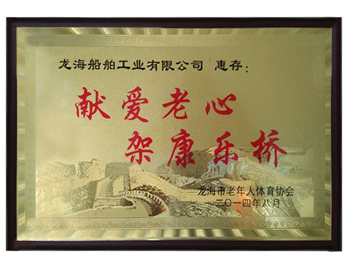 獻(xiàn)愛(ài)老心架康樂(lè)橋