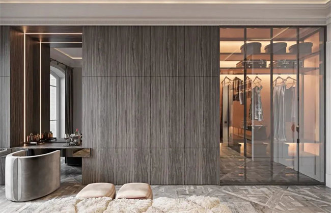 家里衣柜留出空間做這個，既省空間又高級！