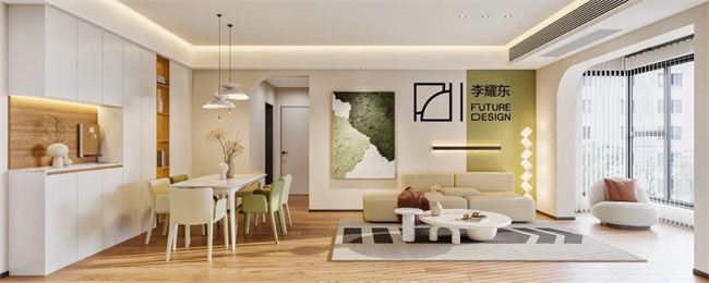 興公館122㎡ | 溫馨治愈奶油風(fēng)，每一幀都超級(jí)治愈?。?！