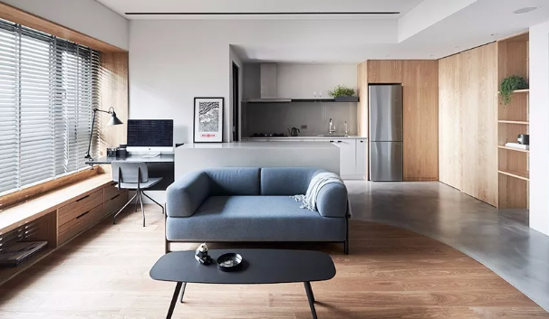 45㎡小婚房：麻雀雖小，豪華感巨強(qiáng)！