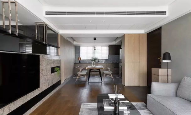 70㎡現(xiàn)代簡約風(fēng)，開放式格局端莊優(yōu)雅好舒適！