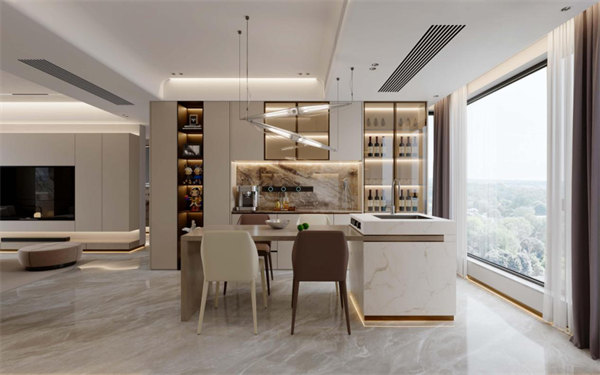 首信雅廷閣115㎡|斷舍離的高級(jí)感，讓家回歸松弛與自由