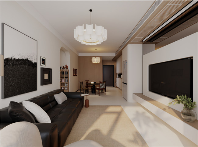 望江樾107㎡|現(xiàn)代中古風(fēng)，這個(gè)家的“復(fù)古”和“高級(jí)”平衡得剛剛好！